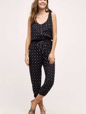 DRA Anthropologie Brisa Jumpsuit Sz Small